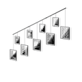 Wall Frames | color: Black