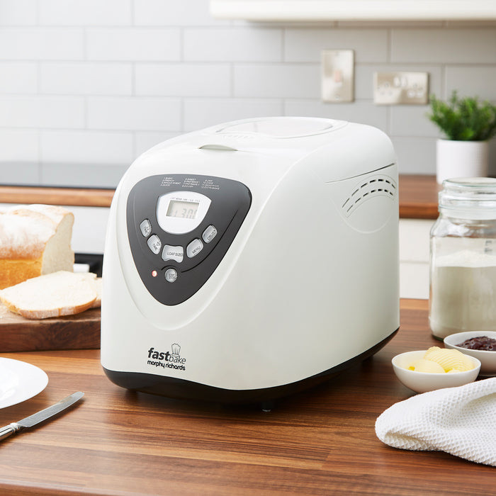 breadmaker on kitchen counter