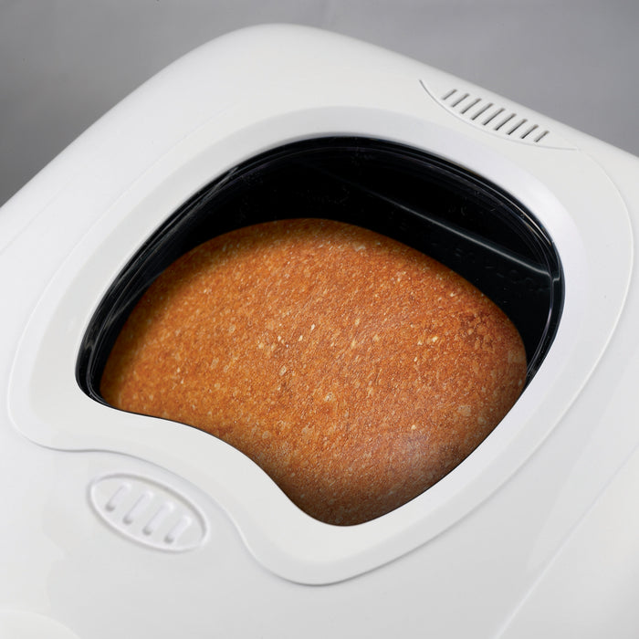 bread inside a breadmaker