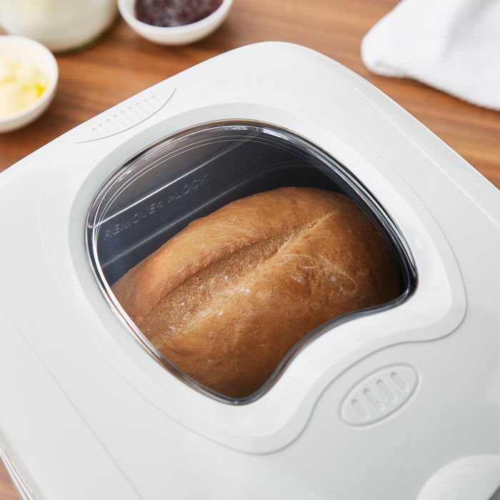bread inside a breadmaker