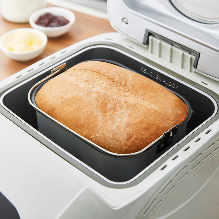 bread inside a breadmaker