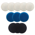 Filter Media Set for Eheim Classic 2213 Including 5 x Poly, 3 x Coarse Foam, 3 x Carbon Foam