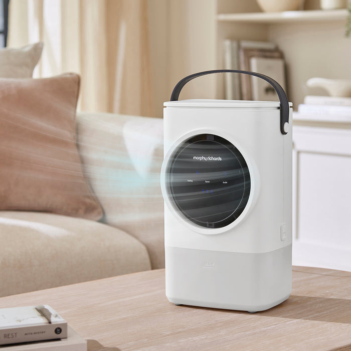 Flexi Freeze 1L Rechargeable Travel & Desk Top Mini Personal Air Cooler - White