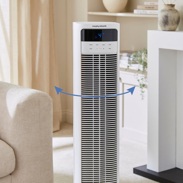 Flexi Freeze 2 in 1 Air Cooler & 40” Tower Fan with Remote Control