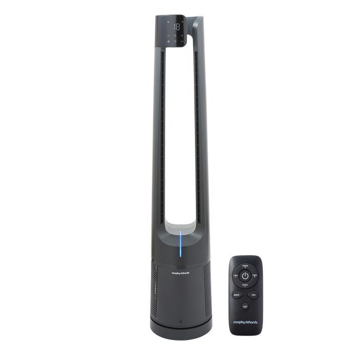 Flexi Freeze 42" Bladeless Tower Fan & Air Purifier with Remote Control