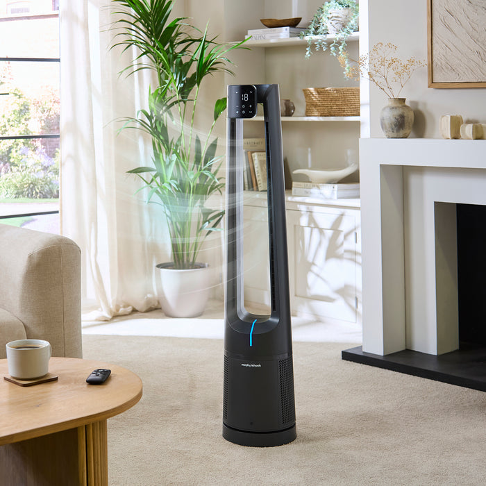 Flexi Freeze 42" Bladeless Tower Fan & Air Purifier with Remote Control