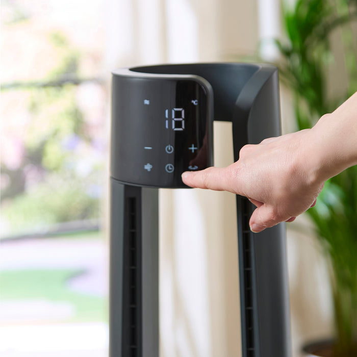 Flexi Freeze 42" Bladeless Tower Fan & Air Purifier with Remote Control