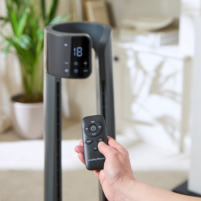 Flexi Freeze 42" Bladeless Tower Fan & Air Purifier with Remote Control