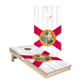 Florida Flag Star Cornhole Boards - ACA - 000113 | American Cornhole Association
