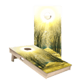 Forest Sunset Star Cornhole Boards - ACA - 000041 | American Cornhole Association