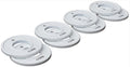 Fractional Steel Plate Package, White - 8 x 0.5KG - Strength Shop