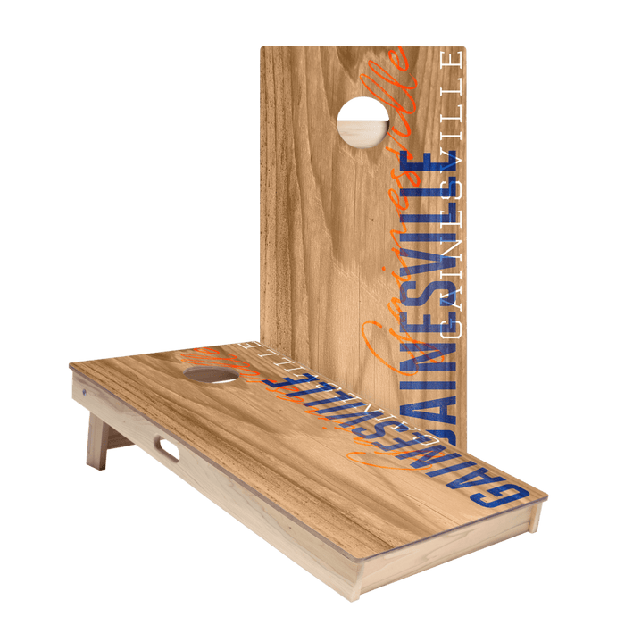 Gainesville Campus Gameday Star Cornhole Boards, - American Cornhole Association