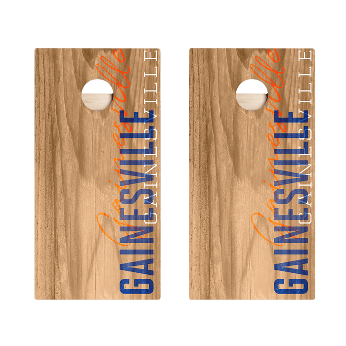 Gainesville Campus Gameday Star Cornhole Boards, - American Cornhole Association