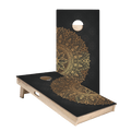 Golden Mandala Star Cornhole Boards, - American Cornhole Association