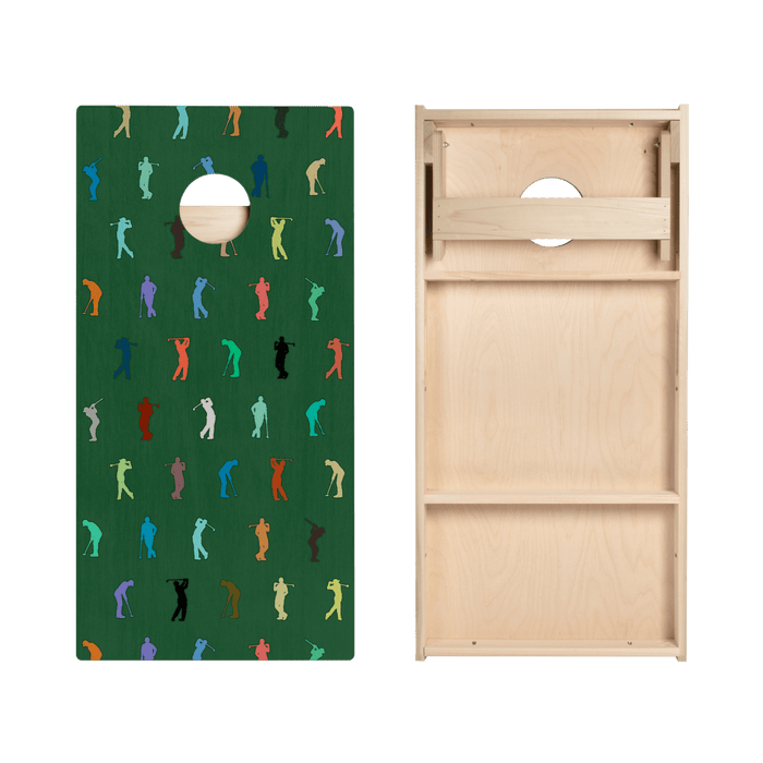 Golf Players Star Cornhole Boards, - American Cornhole Association