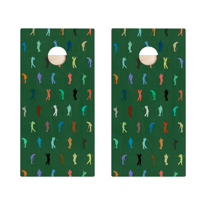 Golf Players Star Cornhole Boards, - American Cornhole Association