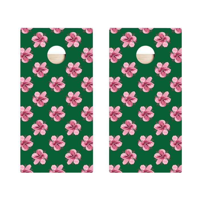 Golf Tournament Pink Azalea Star Cornhole Boards, - American Cornhole Association