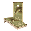 Gone Fishin Sign Star Cornhole Boards - ACA - 000389 | American Cornhole Association