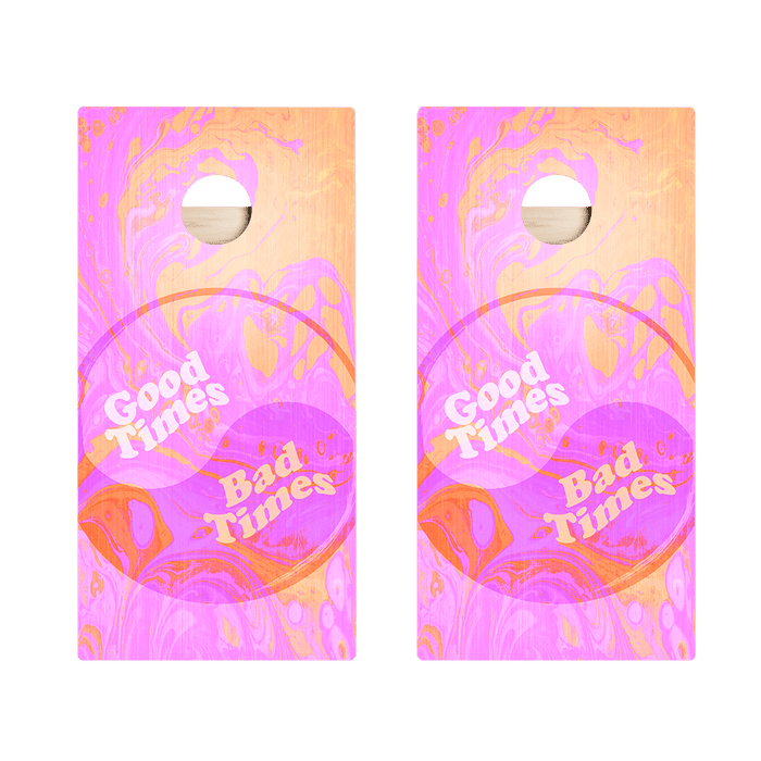 Good Times Bad Times Star Cornhole Boards, - American Cornhole Association