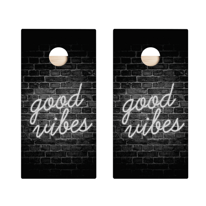 Good Vibes Star Cornhole Boards, - American Cornhole Association