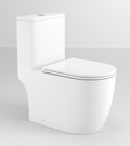 GOVA Washdown Spinning Flush WC Complete Set c/w UF Seat Cover (S-250mm) - White