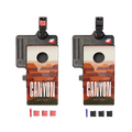 Grand Canyon Double Chuck Mini Cornhole Tabletop Game, - American Cornhole Association