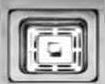Granite Sink Square Waste (for 07195, 07200, 07201 used only)