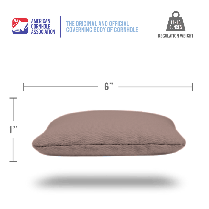 Gray Daily 66x Cornhole Bags - 105655 - 8A | American Cornhole Association