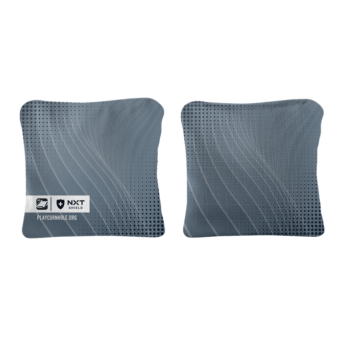 Gray NXT Shield Cornhole Bags, - American Cornhole Association