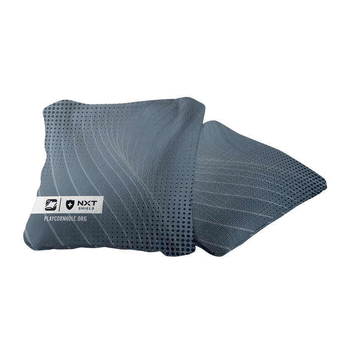 Gray NXT Shield Cornhole Bags, - American Cornhole Association