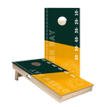 Green Bay Football Gameday Stadium Star Cornhole Boards.
