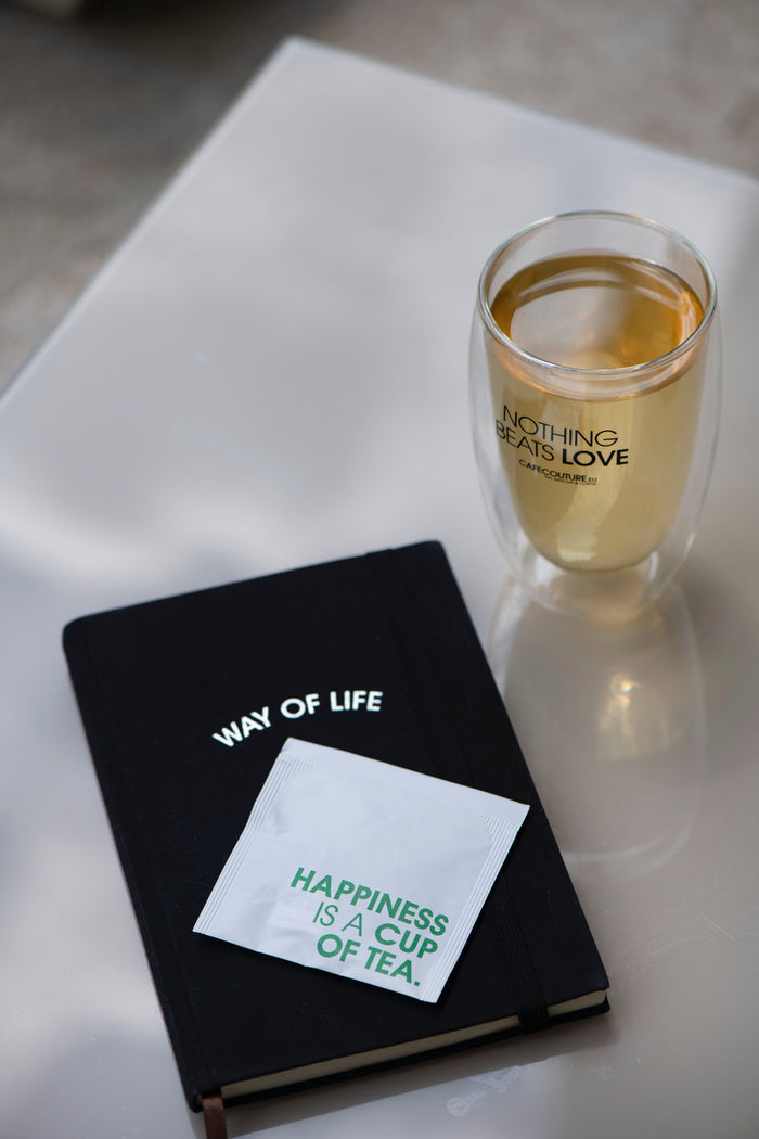 groene thee in enveloppes