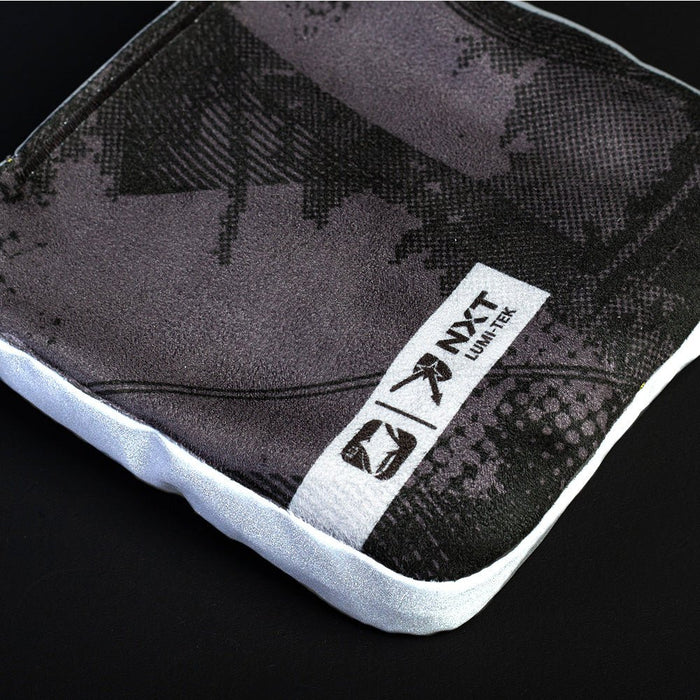 Grunge Black NXT Lumi - Tek Cornhole Bags, - American Cornhole Association