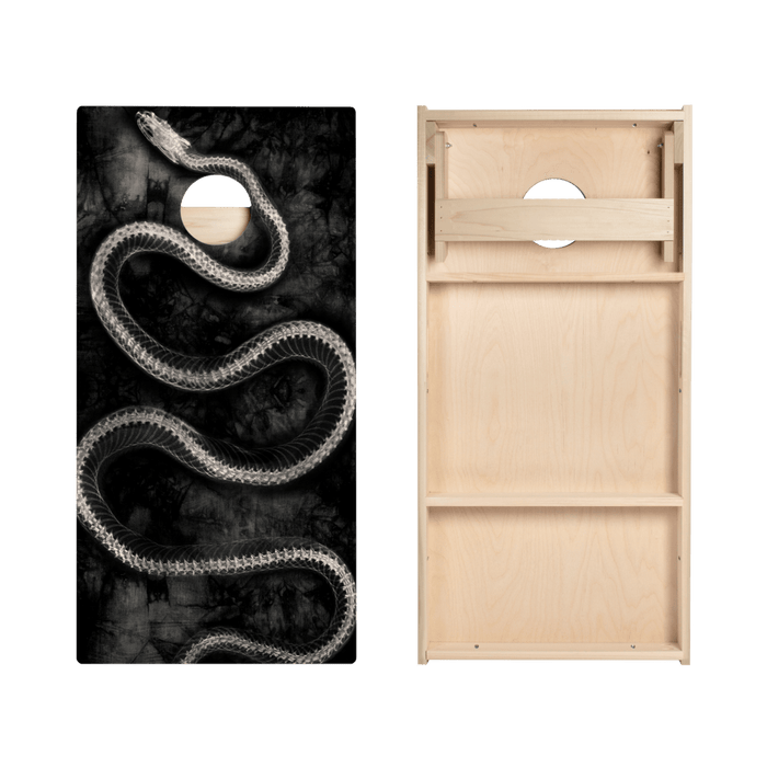 Grunge Snake Bones Star Cornhole Boards, - American Cornhole Association