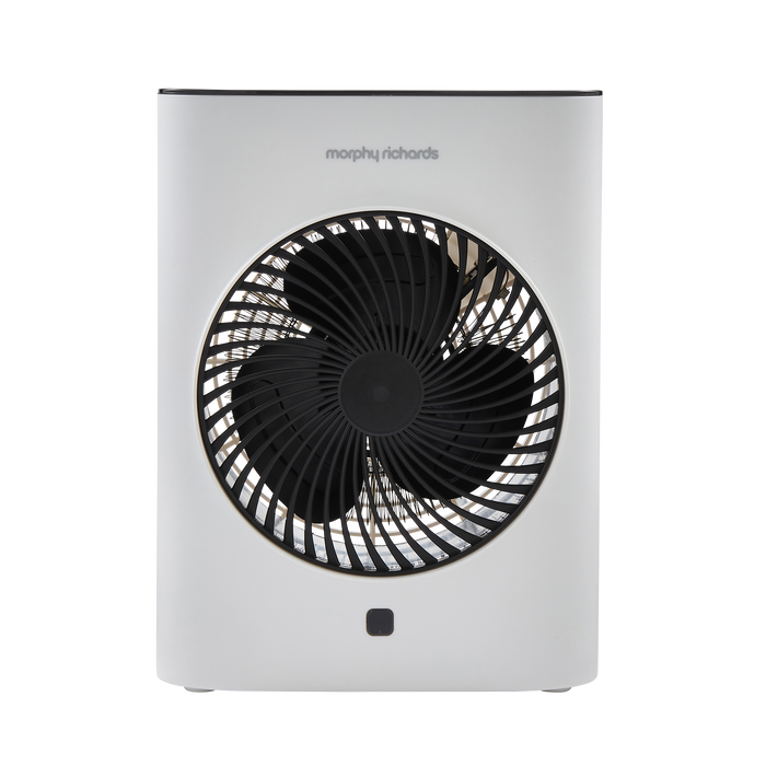 HeatFlux 2kw Upright Fan Heater with Remote Control - White
