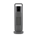 HeatFlux Ultra Thin 2kw Ceramic Tower Fan Heater with Remote Control - Grey