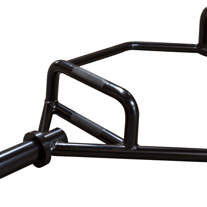 B-WARE Heavy Duty Black Olympic Hex/Trap Bar 1.6M - Strength Shop