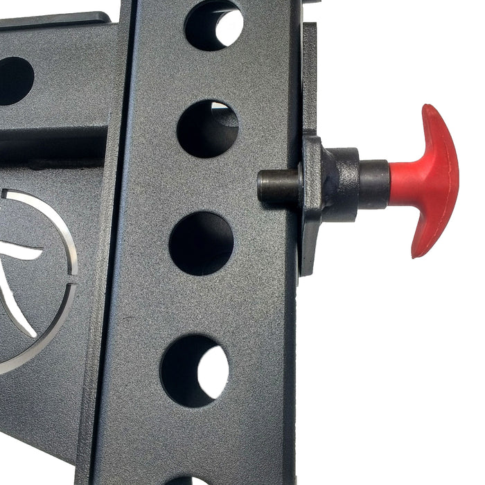 Heavy Duty Safeties, With Front Pin - 1 Pair (60MM) - Strength Shop
