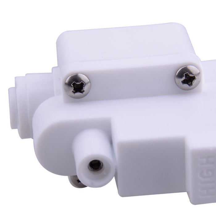 High Pressure Switch Valve for Reverse Osmosis Unit with 1/4'' Fittings