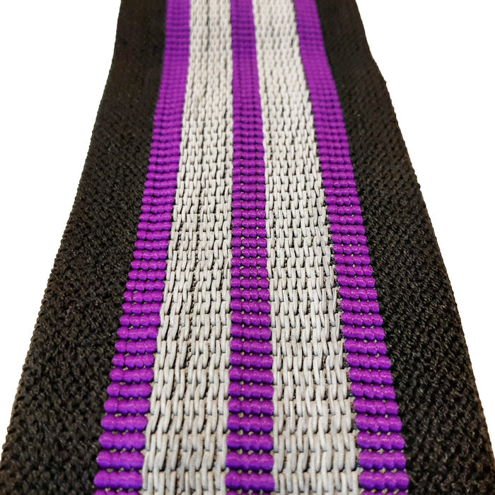 Hip Rotation Band with Anti Slip Grip, Purple - 35.5CM - Strength Shop