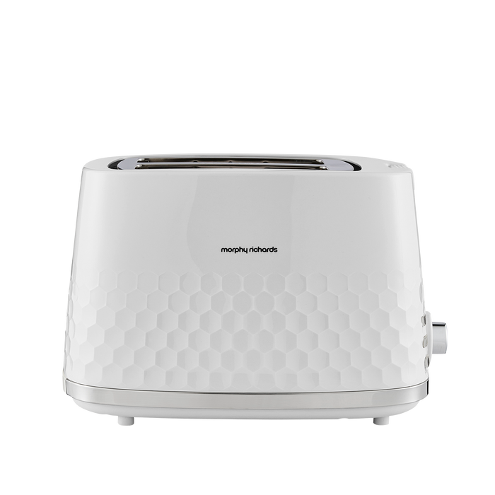 Hive White 2-Slice Toaster