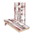 Home State Painted Wood Ohio Star Cornhole Boards, - American Cornhole Association