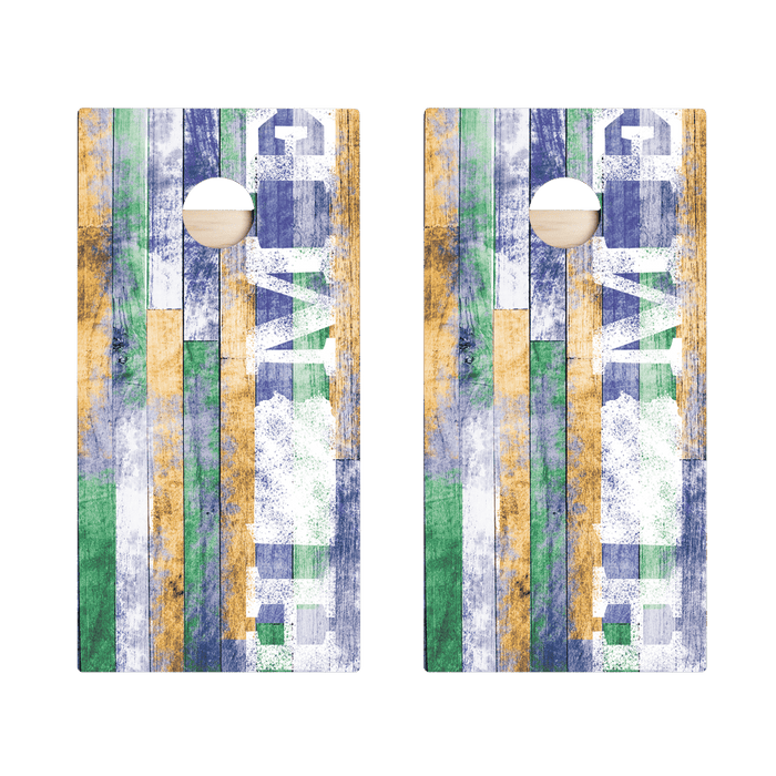 Home State Painted Wood Pennsylvania Star Cornhole Boards - ACA - 000349 | American Cornhole Association