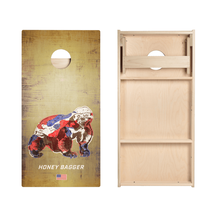 Honey Bagger Star Cornhole Boards - ACA - 000162 | American Cornhole Association