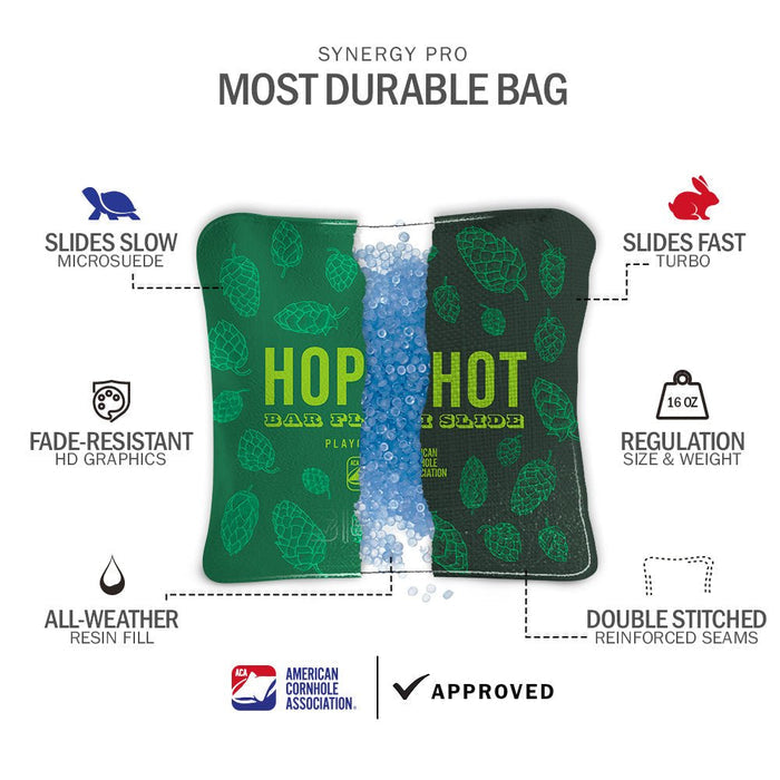 Hop Shot Sig Pro 2x4 Regulation Cornhole Bundle -  | American Cornhole Association