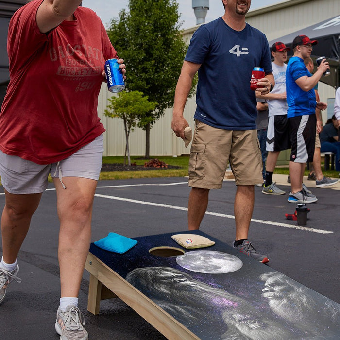 Howl at the Moon Sasquatch Star Cornhole Boards, - American Cornhole Association