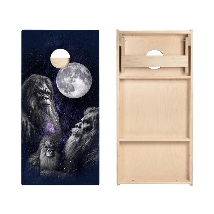 Howl at the Moon Sasquatch Star Cornhole Boards, - American Cornhole Association