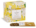 Hydrangea Single Steeps Sampler box of 15 Single Steeps pouches - front of box with open pouch