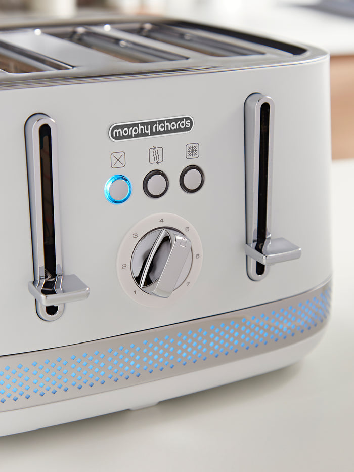 Morphy Richards toaster on a kitchen counter