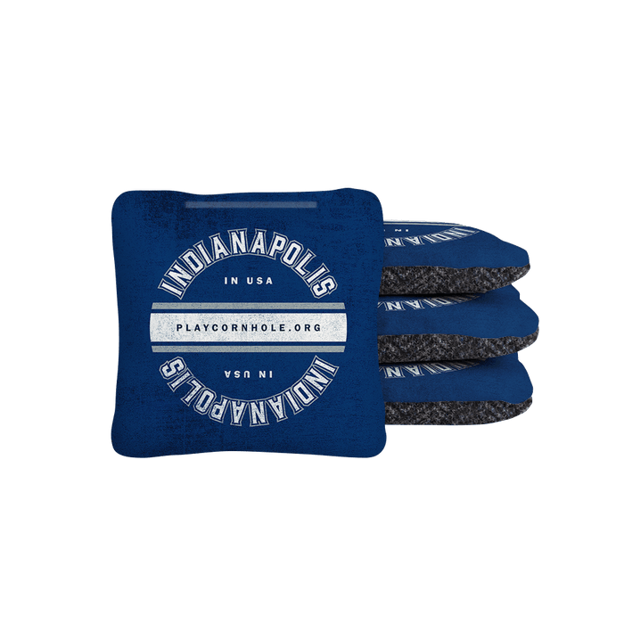 Indianapolis Football Gameday Backyard 1x2 ft Cornhole Board Set - WACA - 500435 - WB | American Cornhole Association